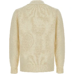 Womens beige fabric cardigan with unspecified fit