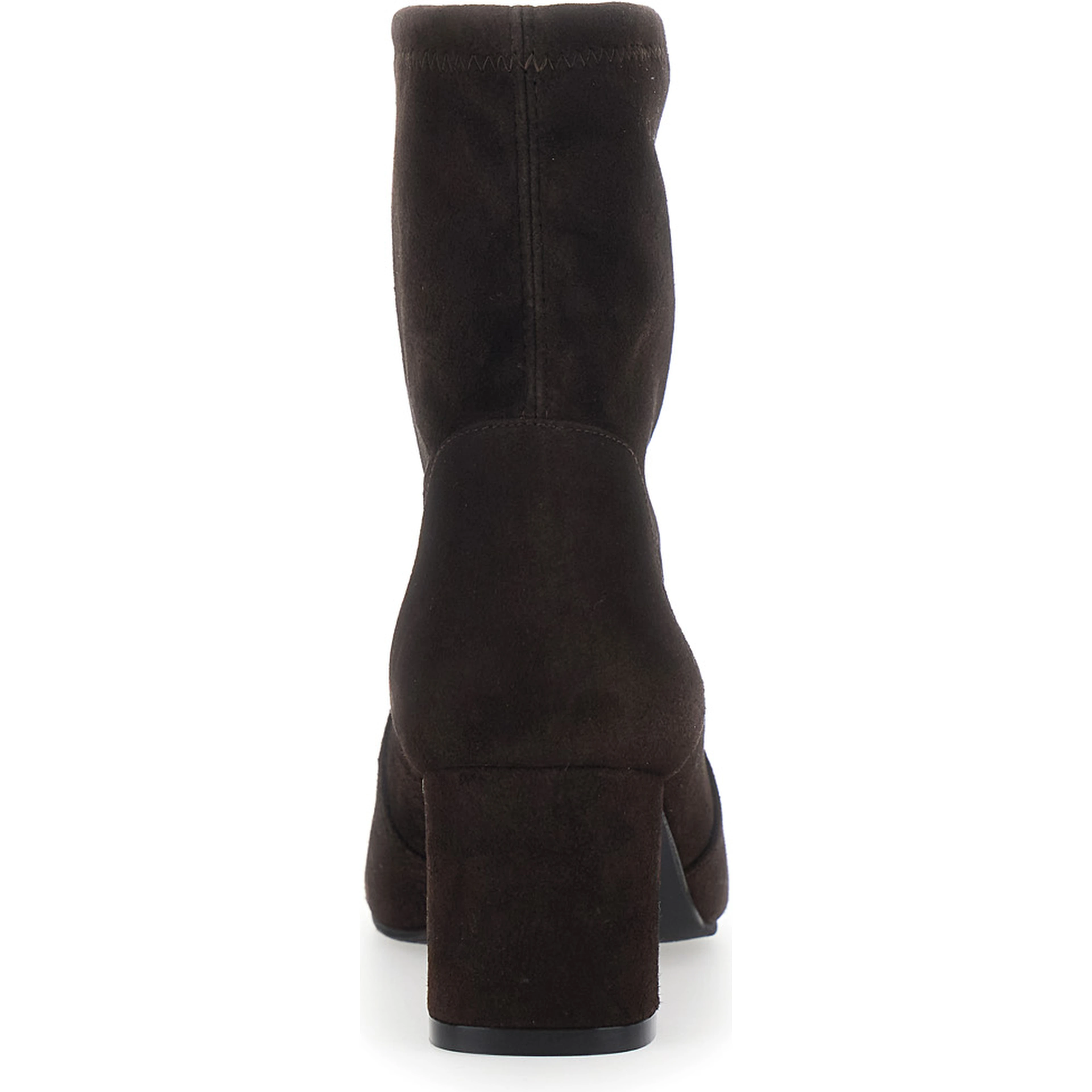 YULIA STRETCH BOOTIE 60 Suede Brown Womens Booties