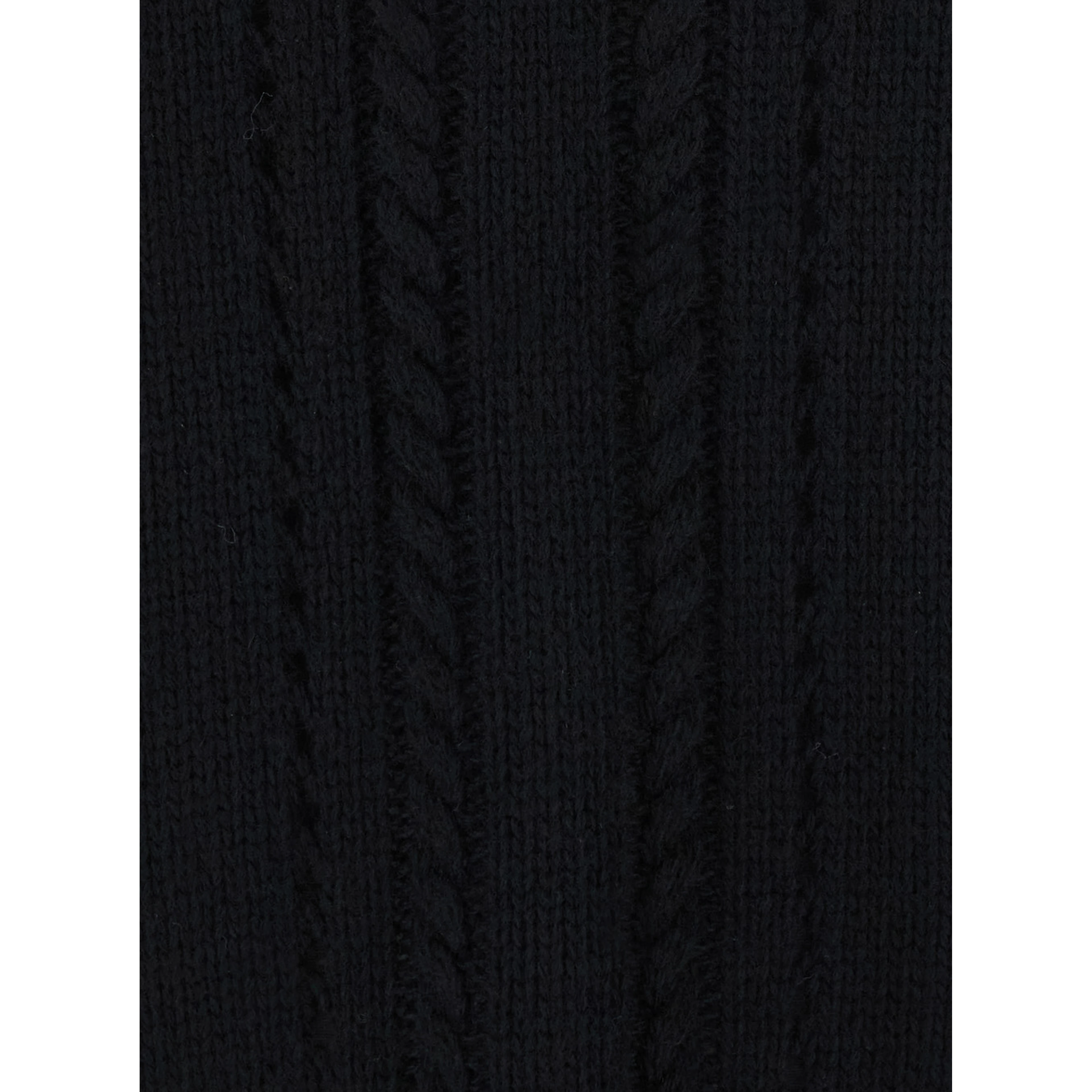 Black Tech Fabric Sweater unisex