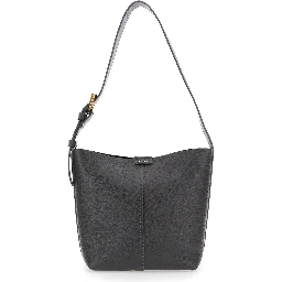 SAUDADE MINI Bag in brown leather unisex