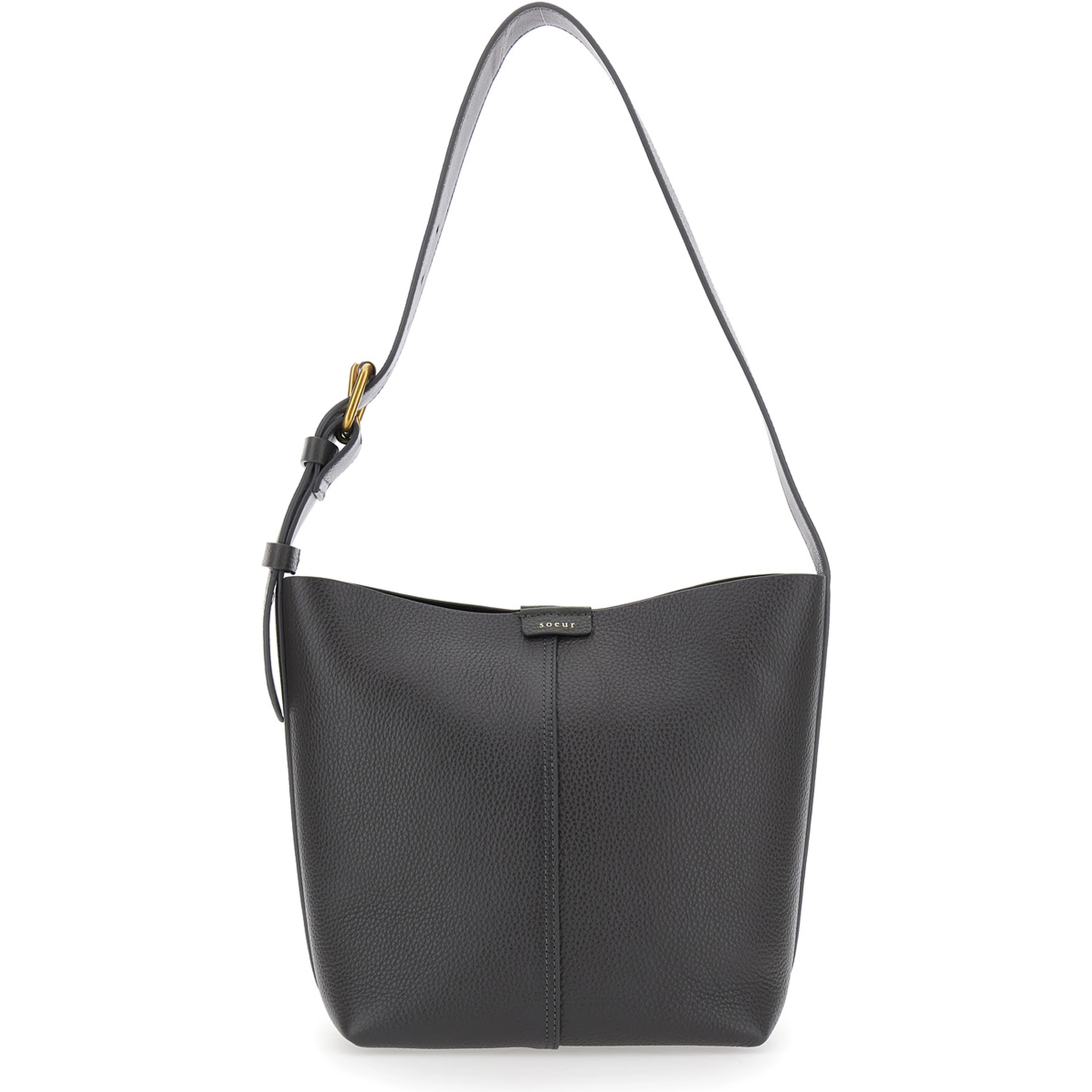 SAUDADE MINI Bag in brown leather unisex