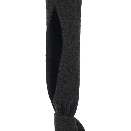 LE PULL FIOCCO is a sweater with a high collar and long sleeves in brown Merino Wool and Cashmere for women