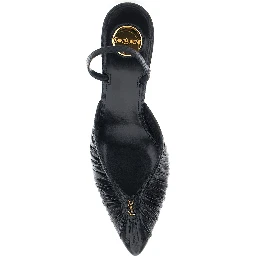FOLIE 75 SLINGBACK PUMP EMBOSSED PYTHON