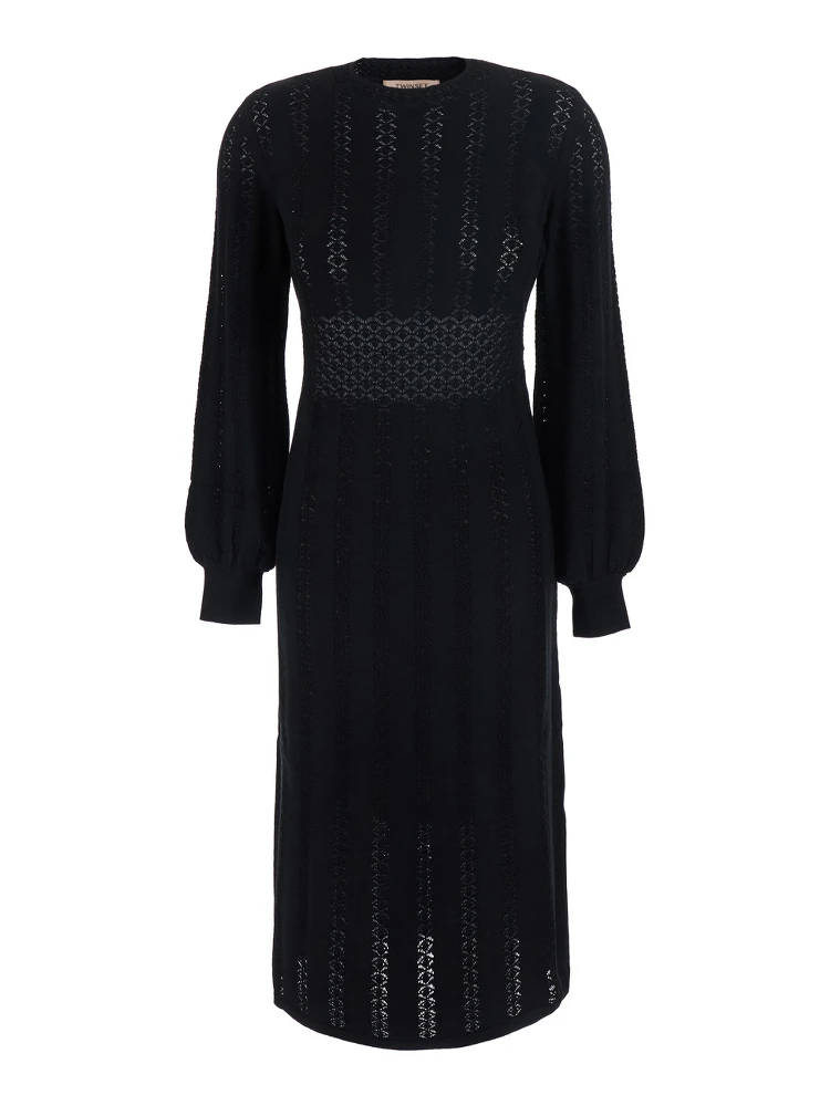 TWINSET Black dress in Fabric for women