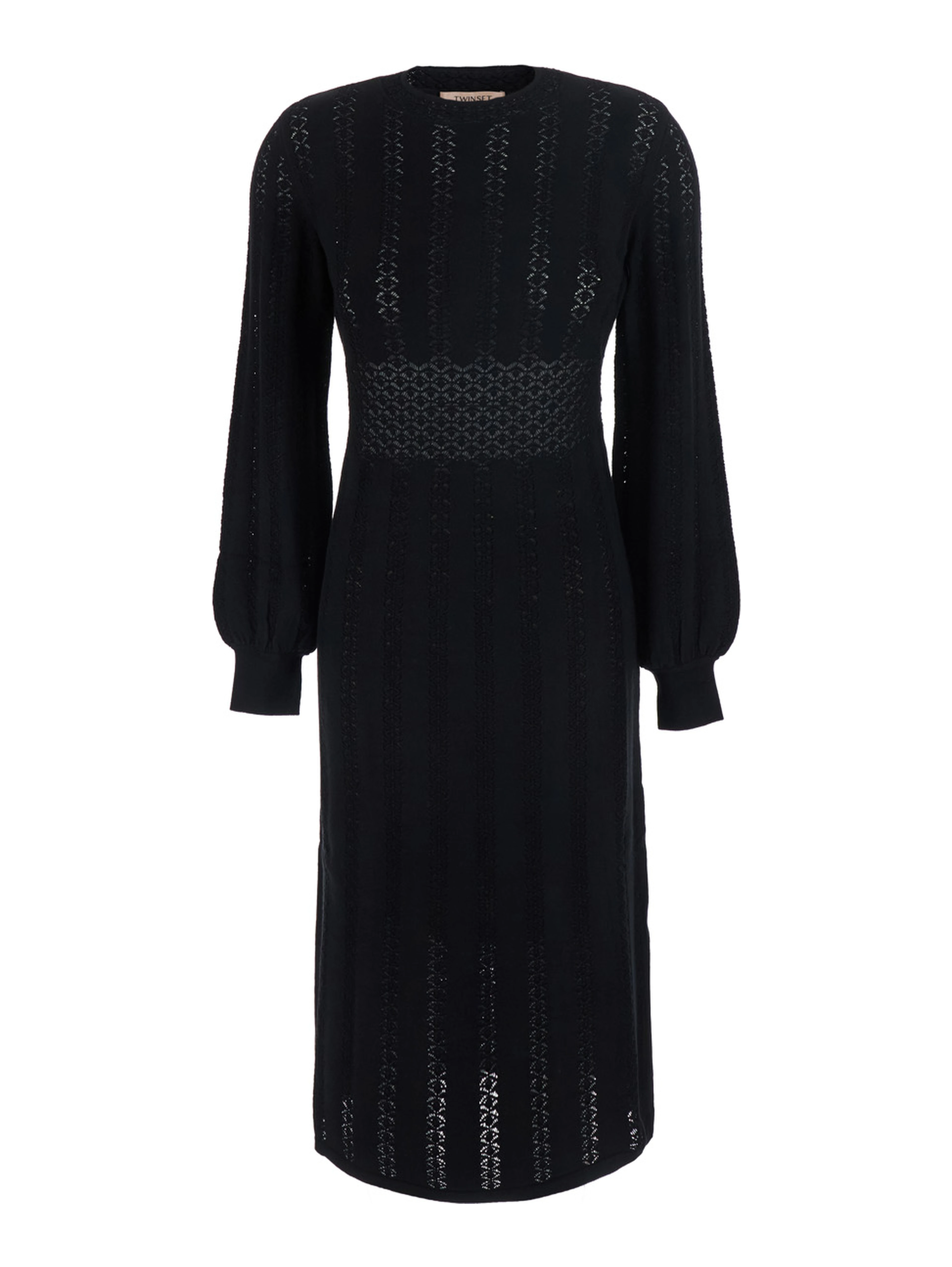 TWINSET Black dress in Fabric for women