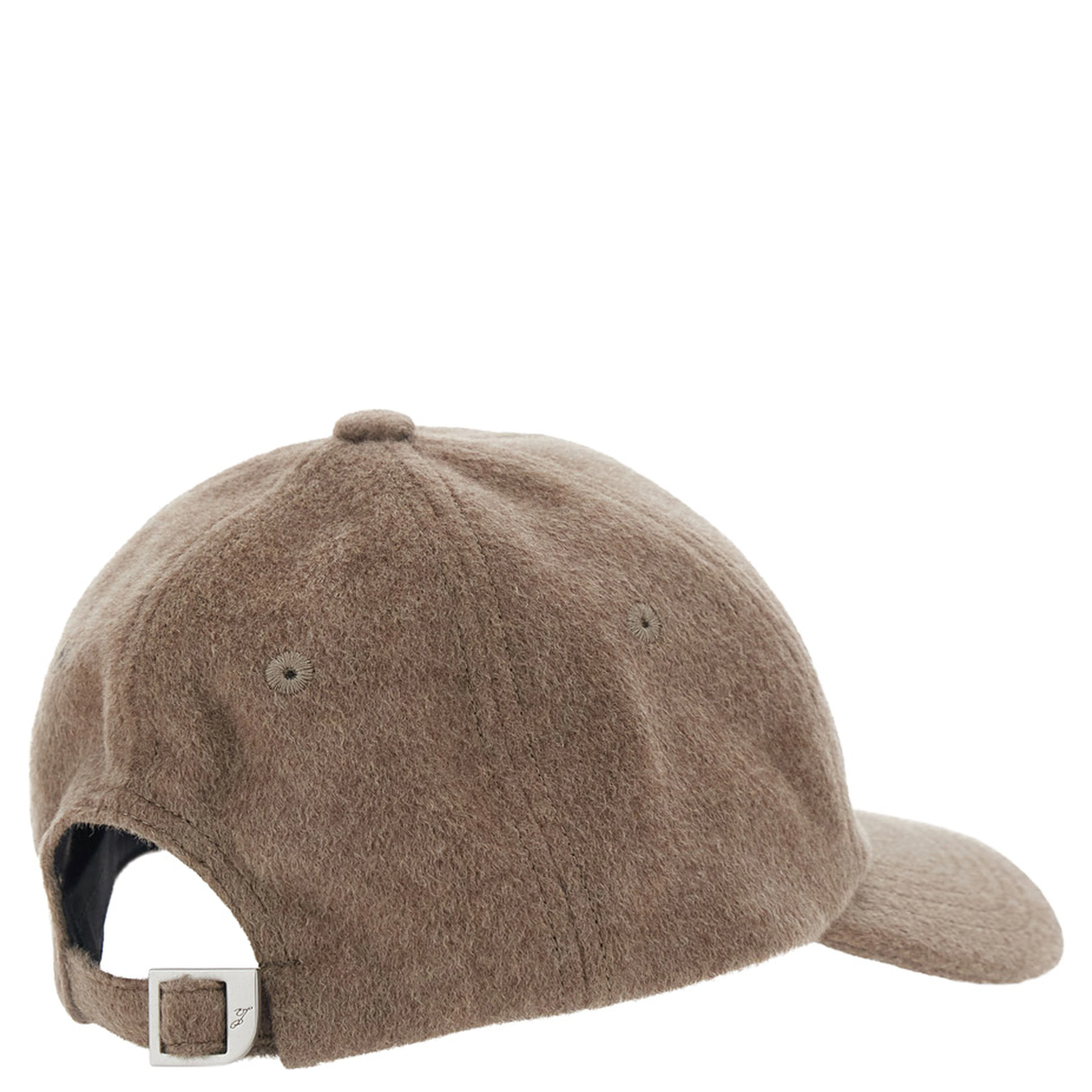 THE HORSEBIT CAP is a cotton visor hat in brown for unisex