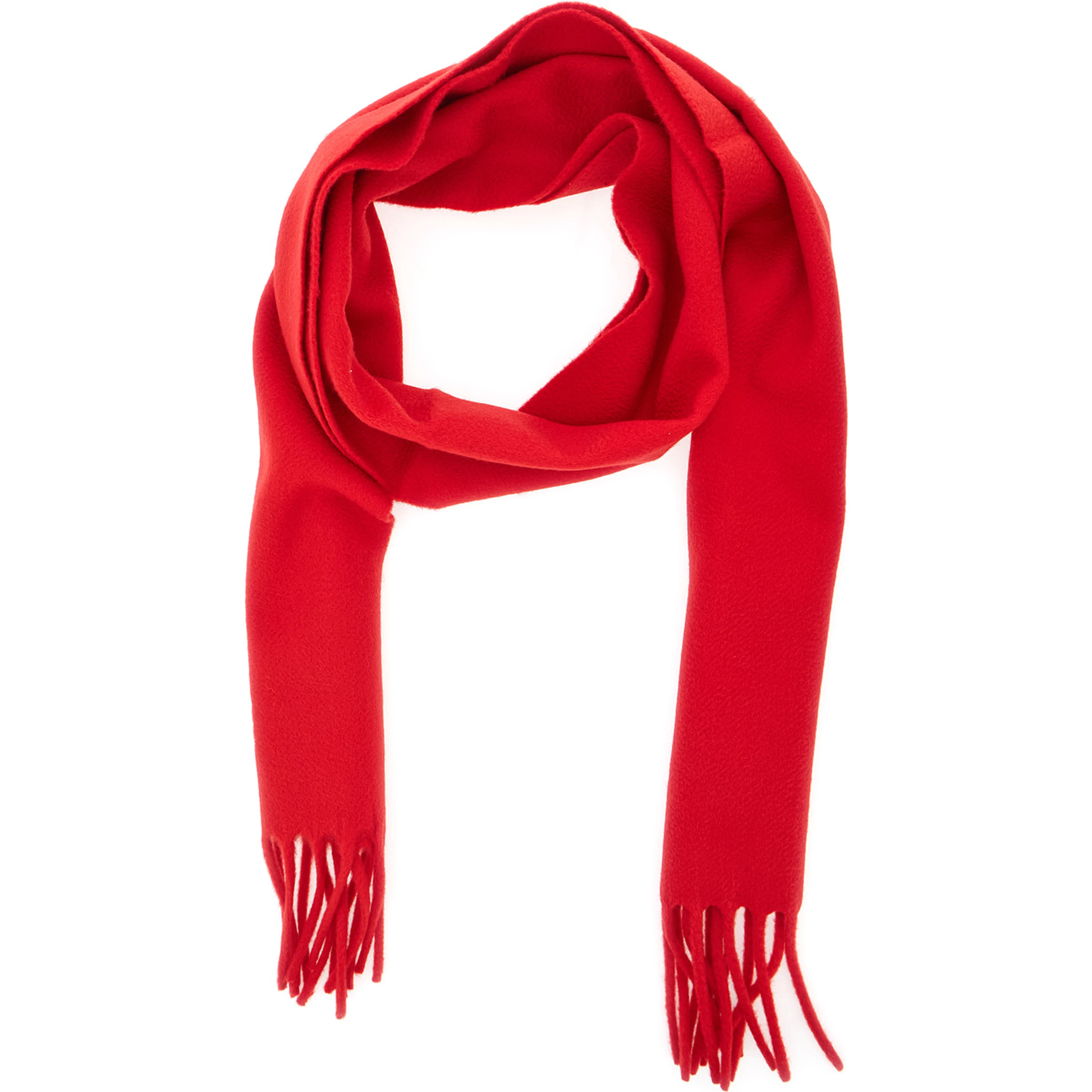 THE HORSEBIT SCARF with 100% Virgin Wool red unisex
