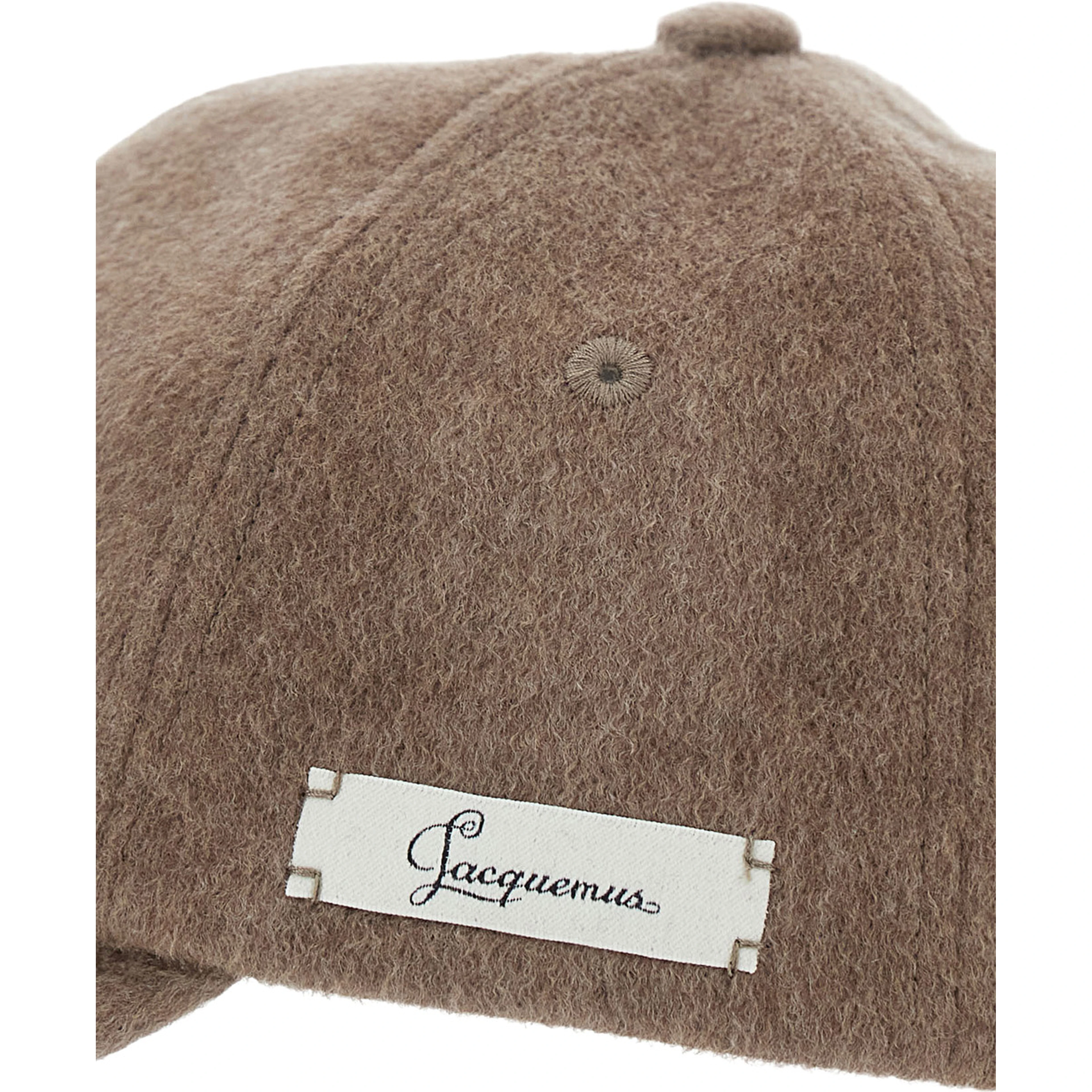 THE HORSEBIT CAP is a cotton visor hat in brown for unisex