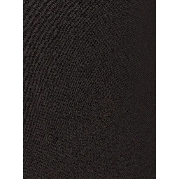 LA MINI ROBE DE MINUIT is a dress characterized by a brown tech fabric and an elegant design for women