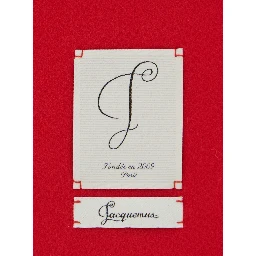 THE HORSEBIT SCARF with 100% Virgin Wool red unisex