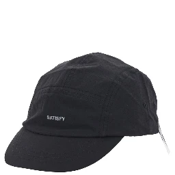 SATISFY PeaceShell Cordura Trail Cap with visor in black Tech Fabric unisex