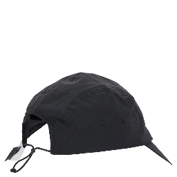 SATISFY PeaceShell Cordura Trail Cap with visor in black Tech Fabric unisex