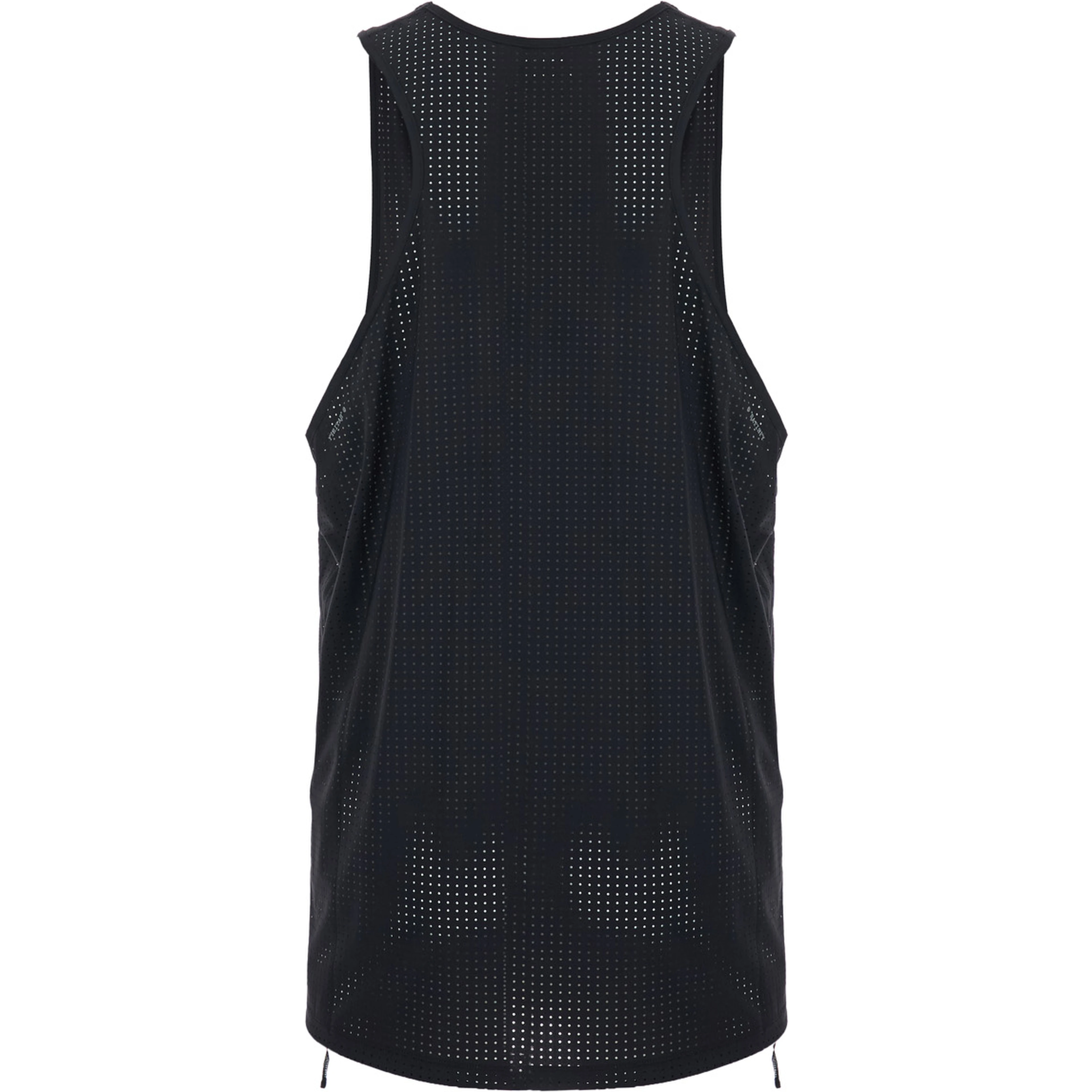 SATISFY Space-O Singlet top in black fabric