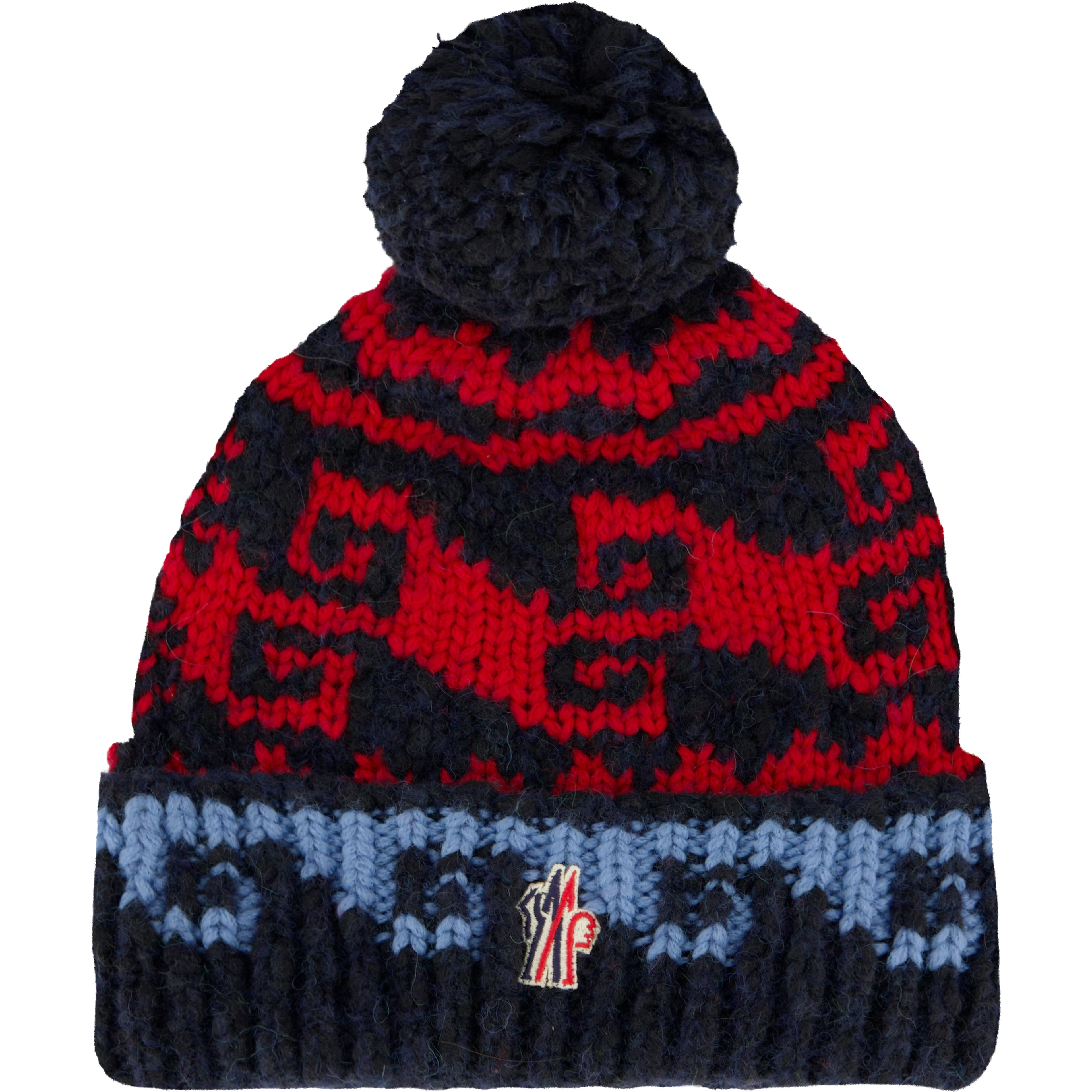 MONCLER GRENOBLE Hats Blue/red