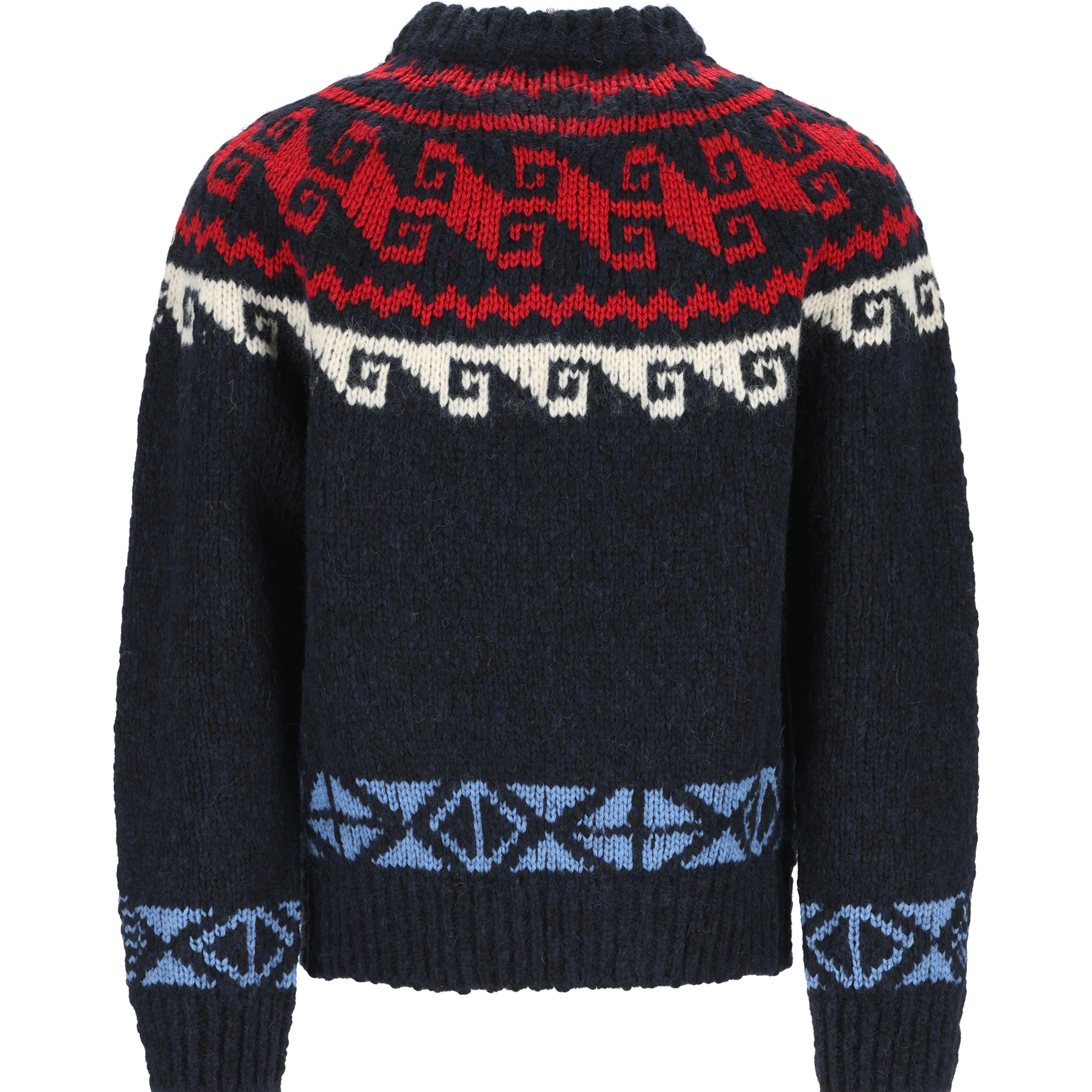 MONCLER GRENOBLE Sweaters Blue