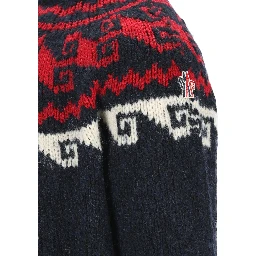 MONCLER GRENOBLE Sweaters Blue