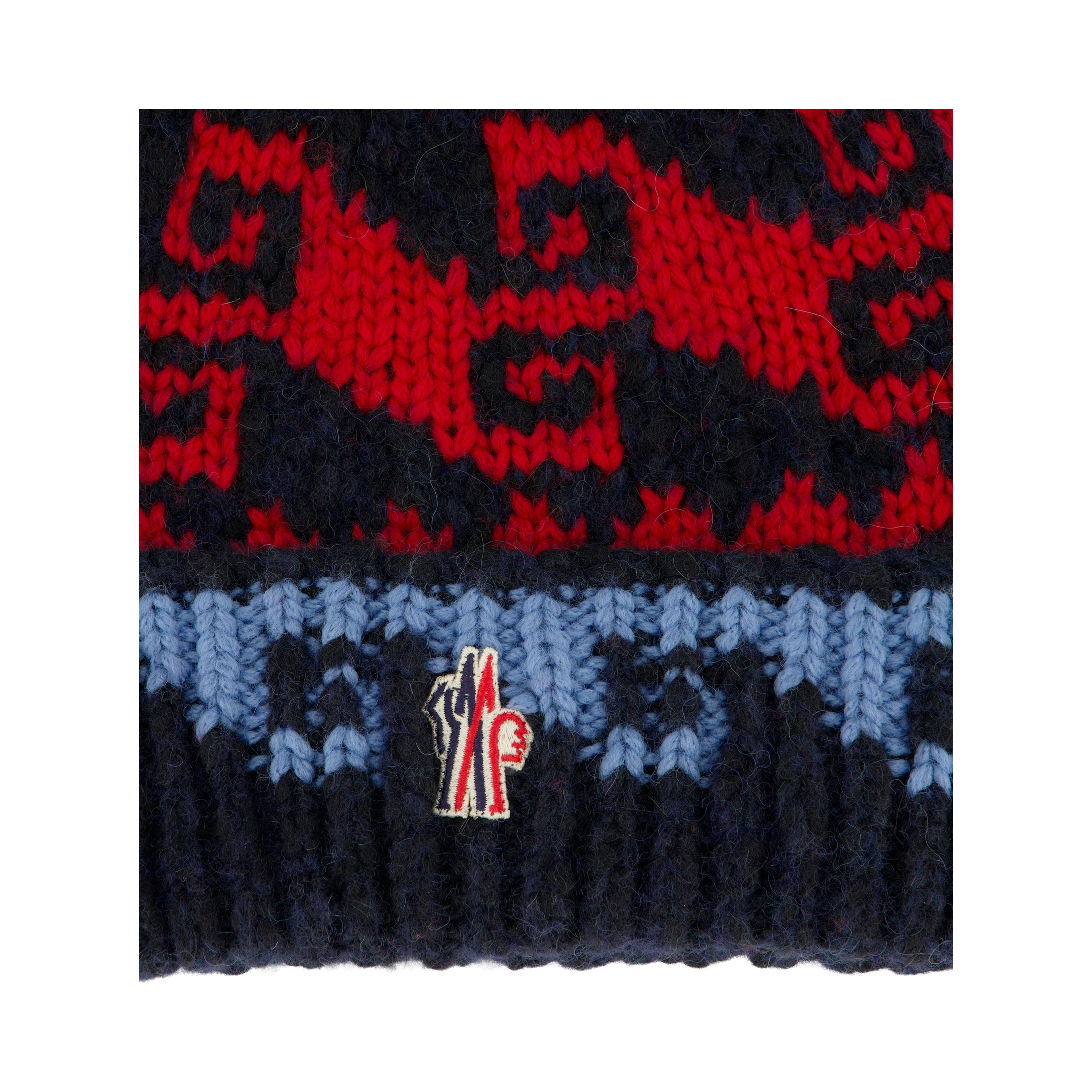 MONCLER GRENOBLE Hats Blue/red