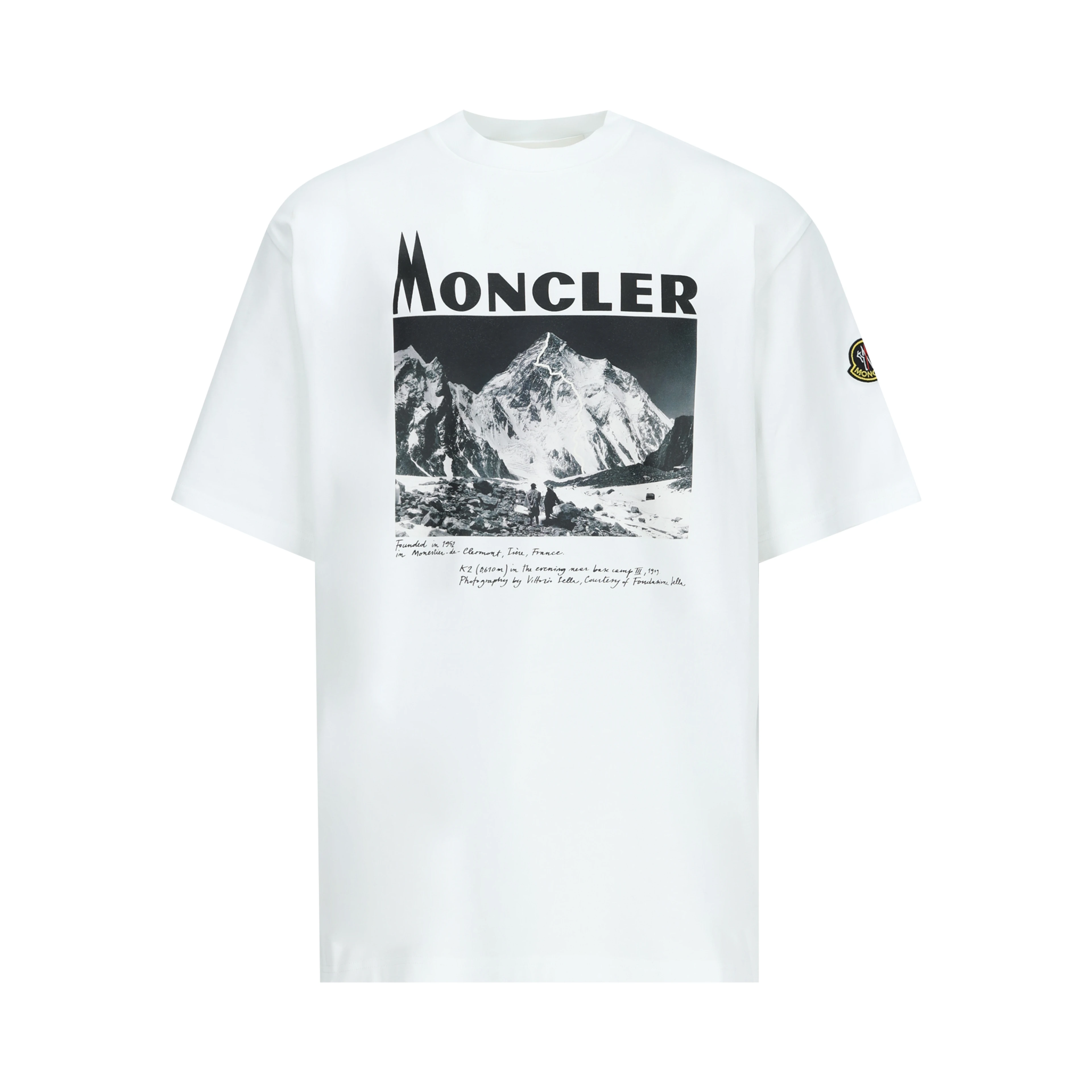 MONCLER RE-ICONS T-shirts and Polos White