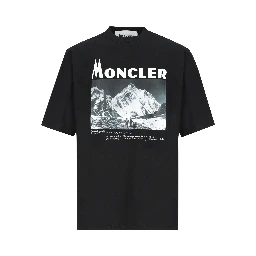 MONCLER RE-ICONS T-shirts and Polos Black