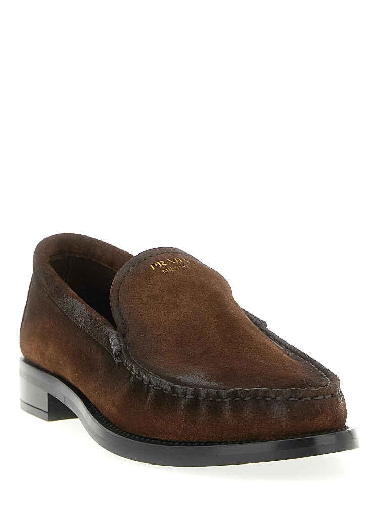 Brown Calfskin Slip-On Loafers alternative