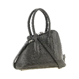 Gray Calfskin Handbag