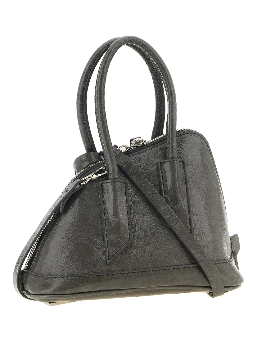 Gray Calfskin Handbag
