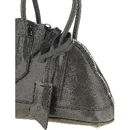 Gray Calfskin Handbag