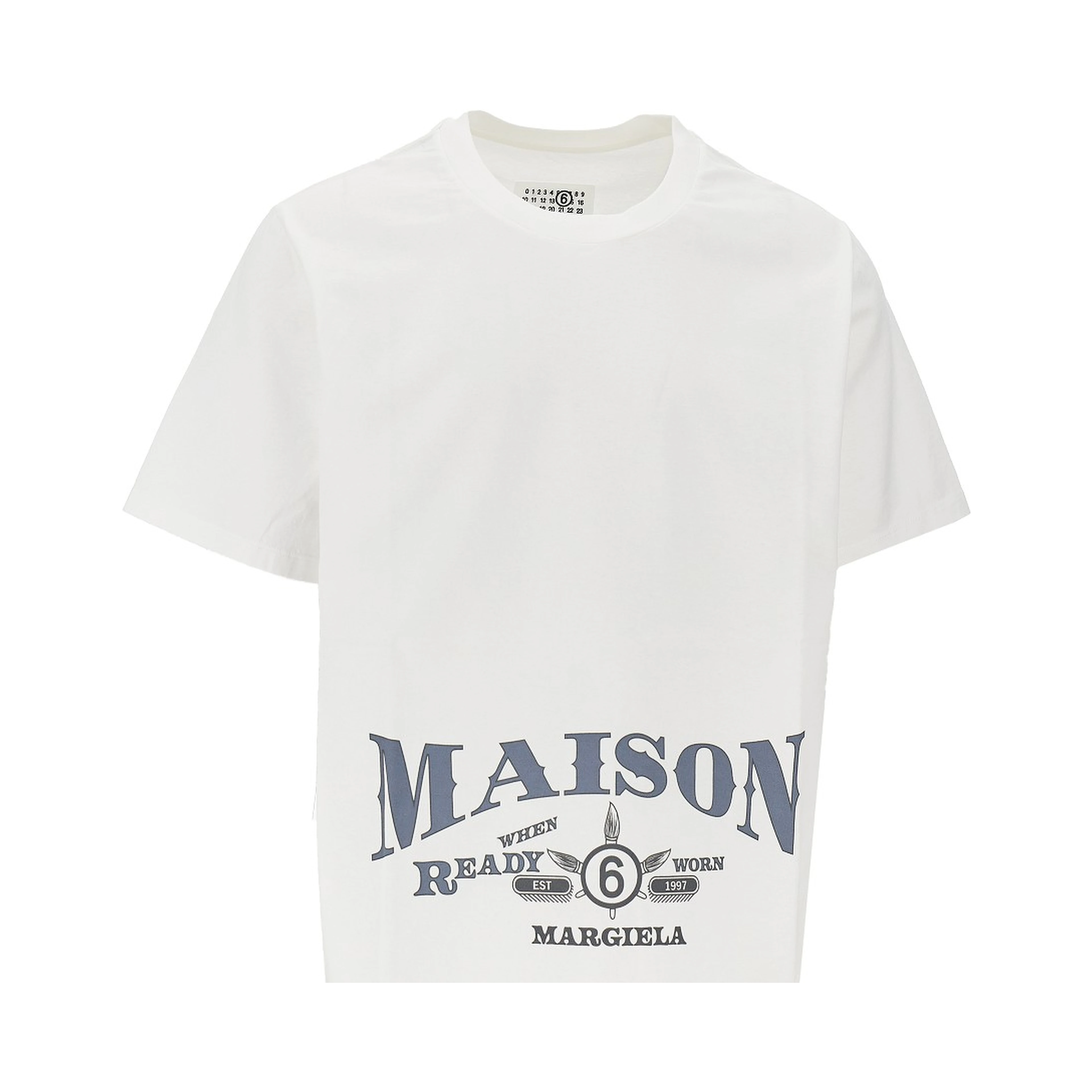 'Ready When Worn' print T-shirt