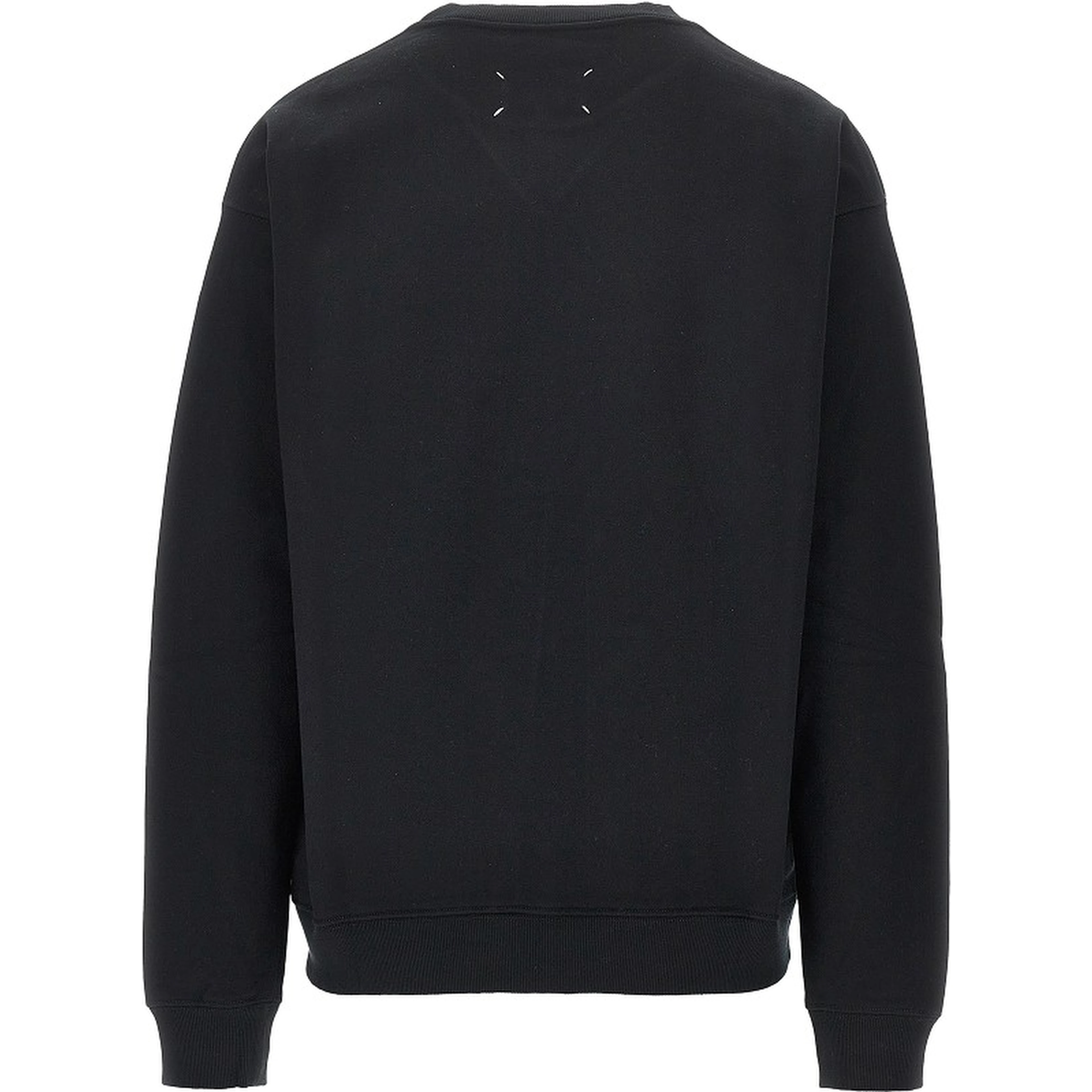 Logo print oversized crewneck sweatshirt