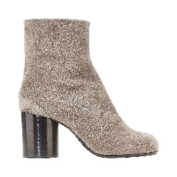 Suede leather 'Tabi' ankle boots