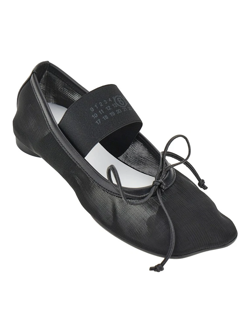 'Numeric Anatomic' mesh ballerinas