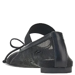'Numeric Anatomic' mesh ballerinas