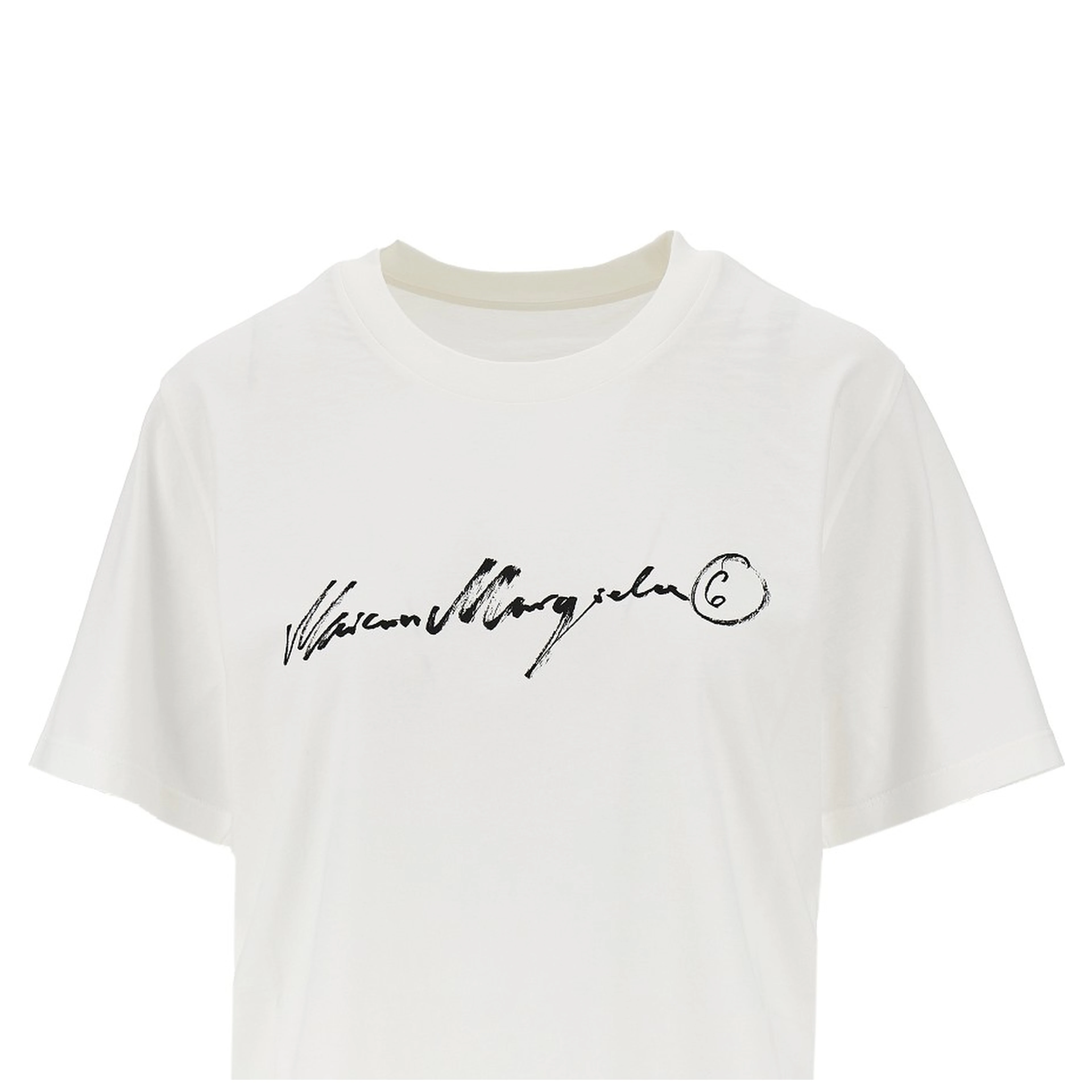 Calligraphic print T-shirt