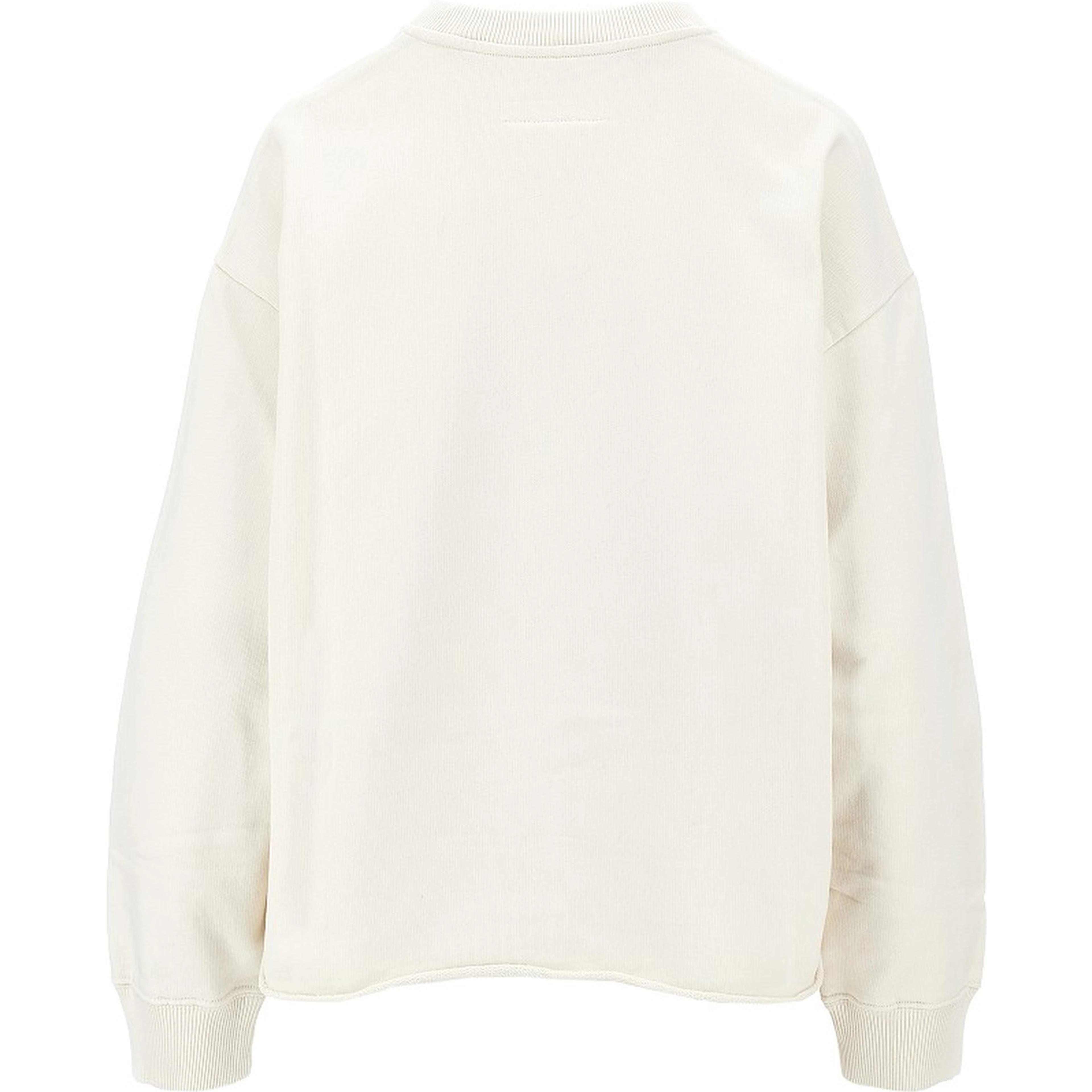 Calligraphic logo print sweatshirt