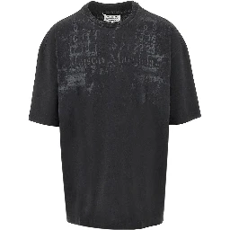 Logo print oversized T-shirt