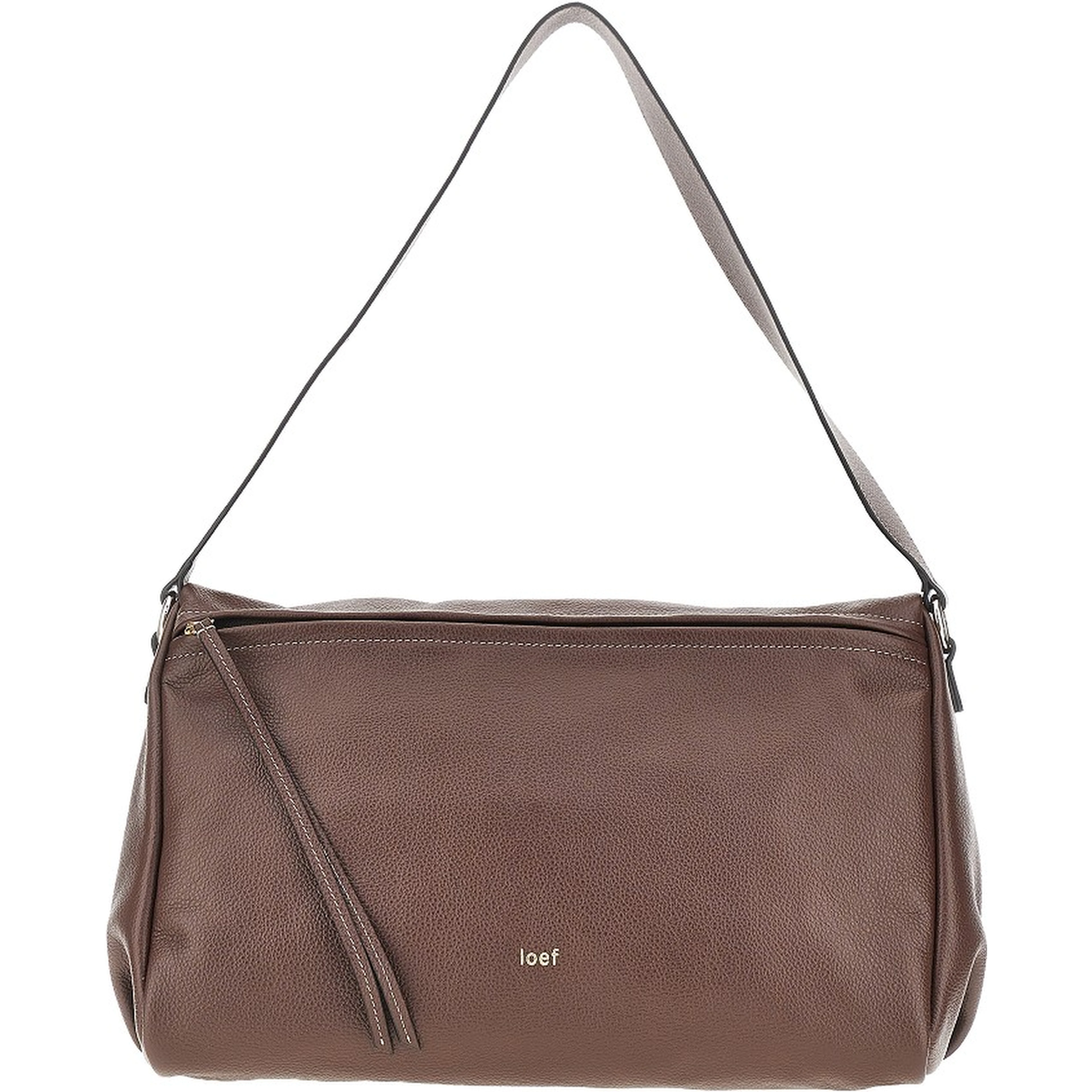 Grained leather 'Jill' bag