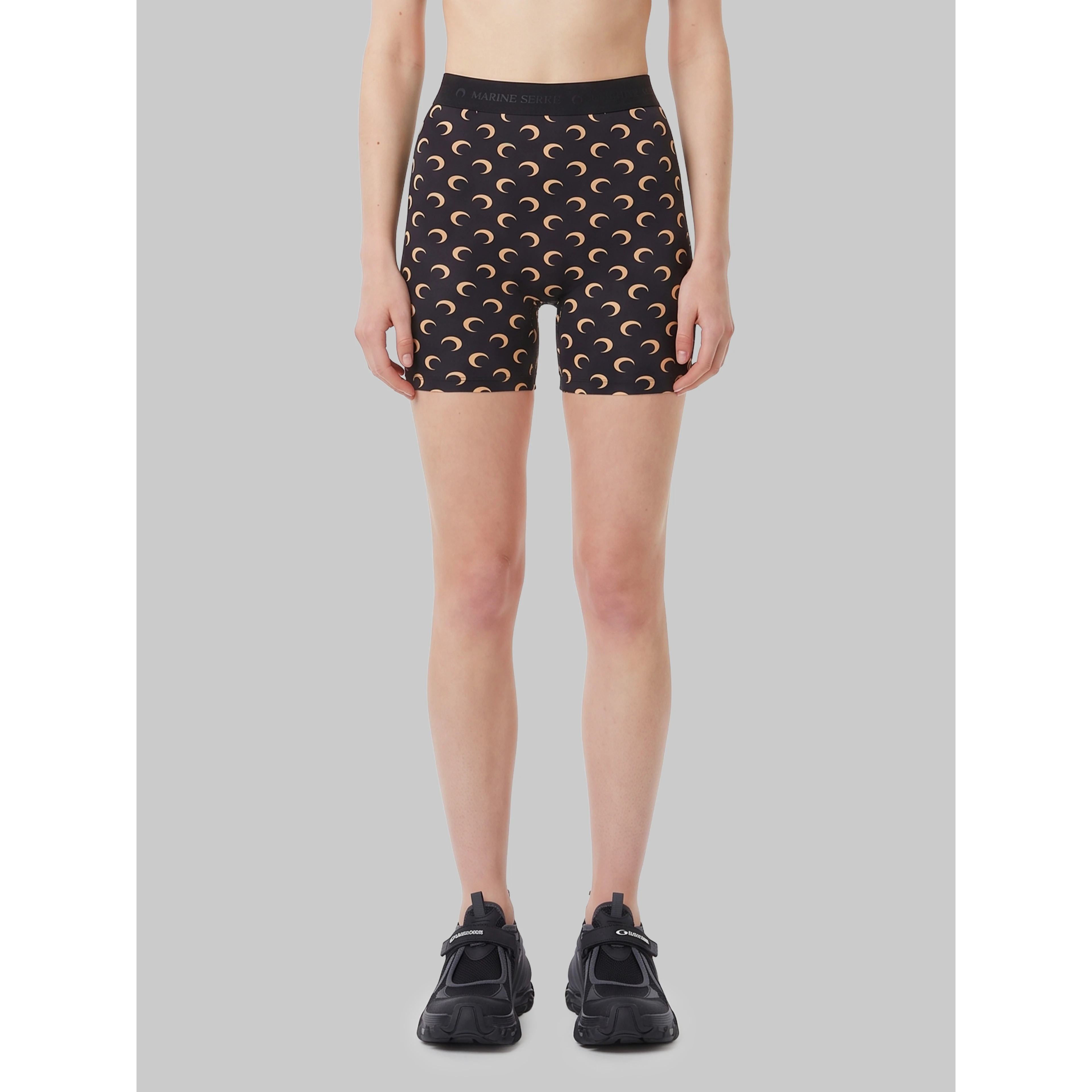 Recycled Moon jersey mini shorts