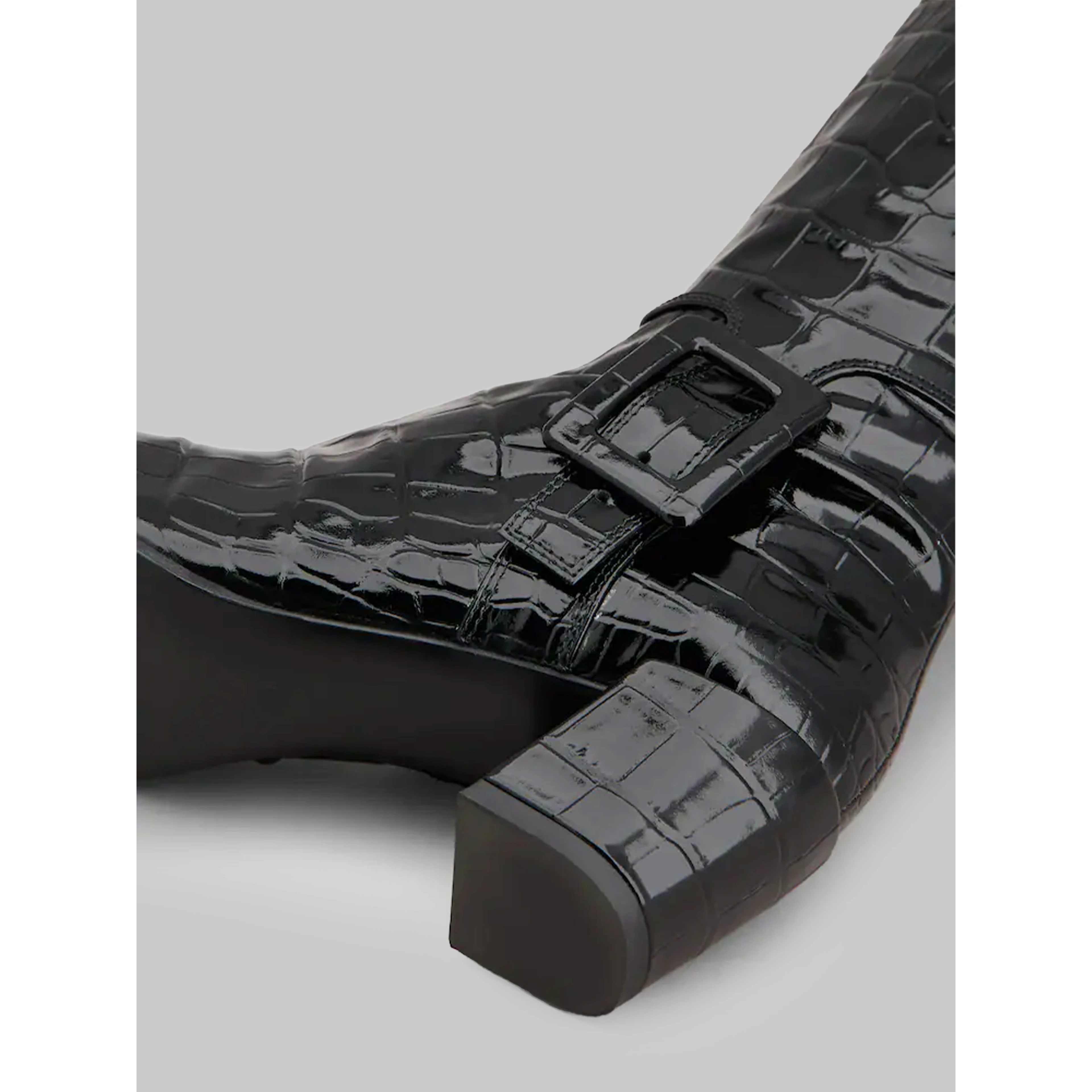 Choc Cuissard leather boots