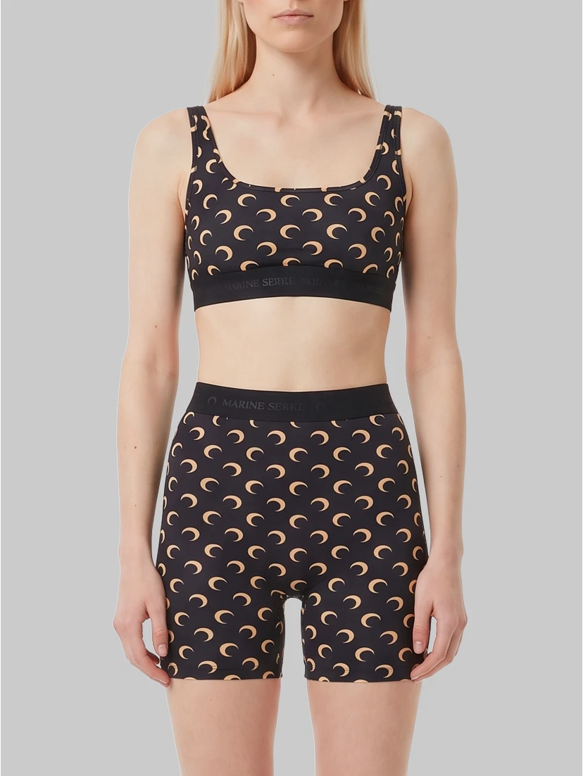 Recycled moon jersey sport bra