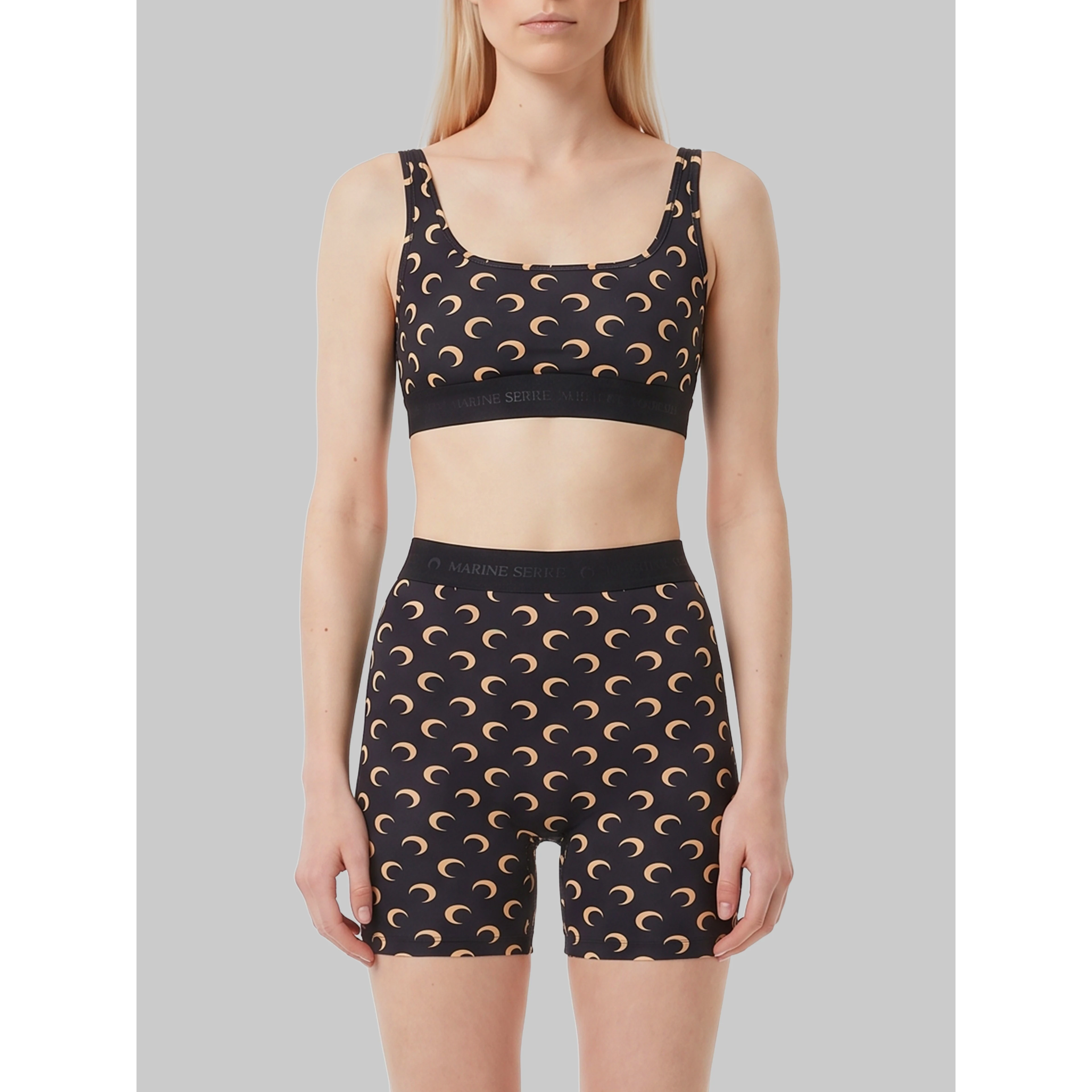 Recycled moon jersey sport bra