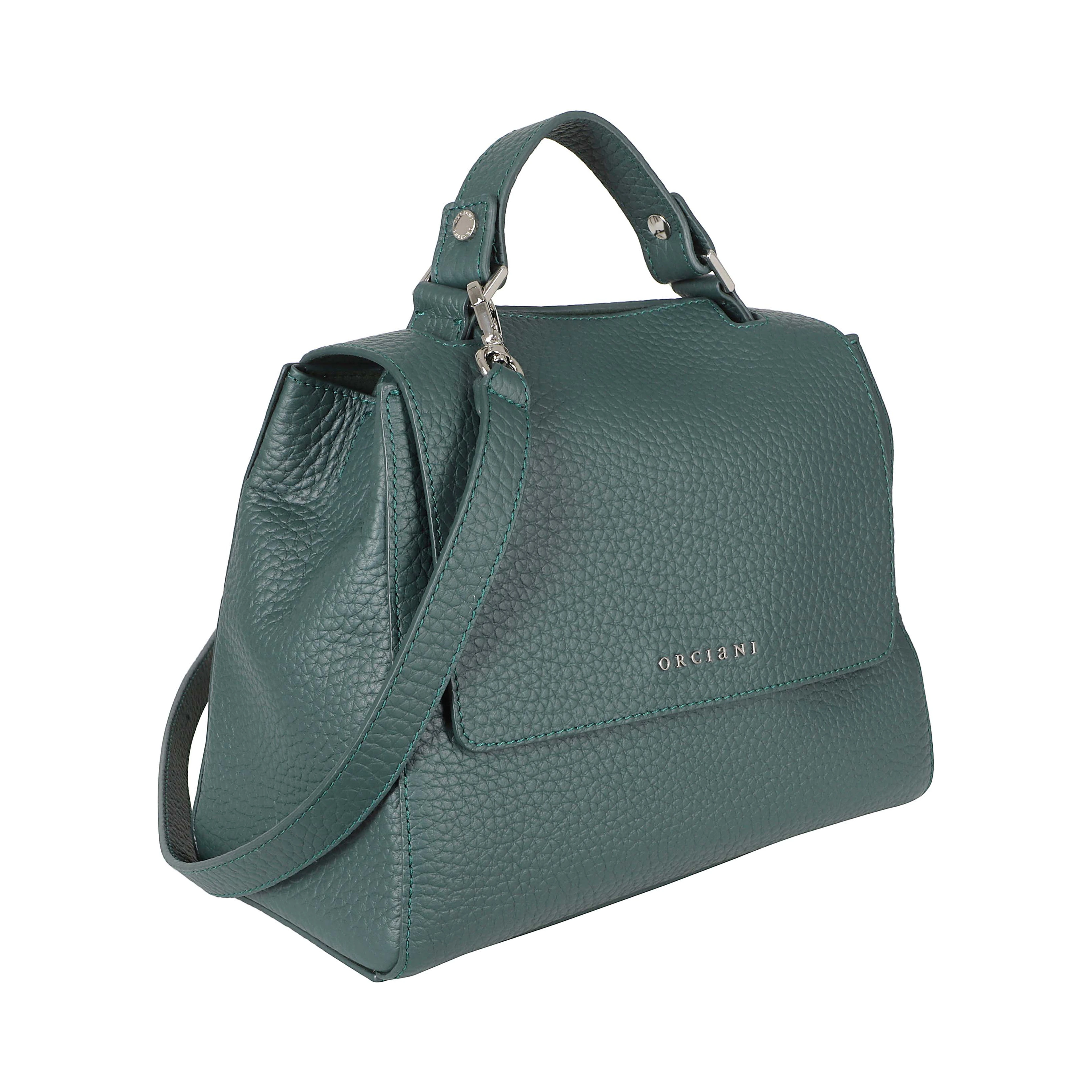 BORSA SVEVA SOFT PICCOLA A MANO IN PELLE
