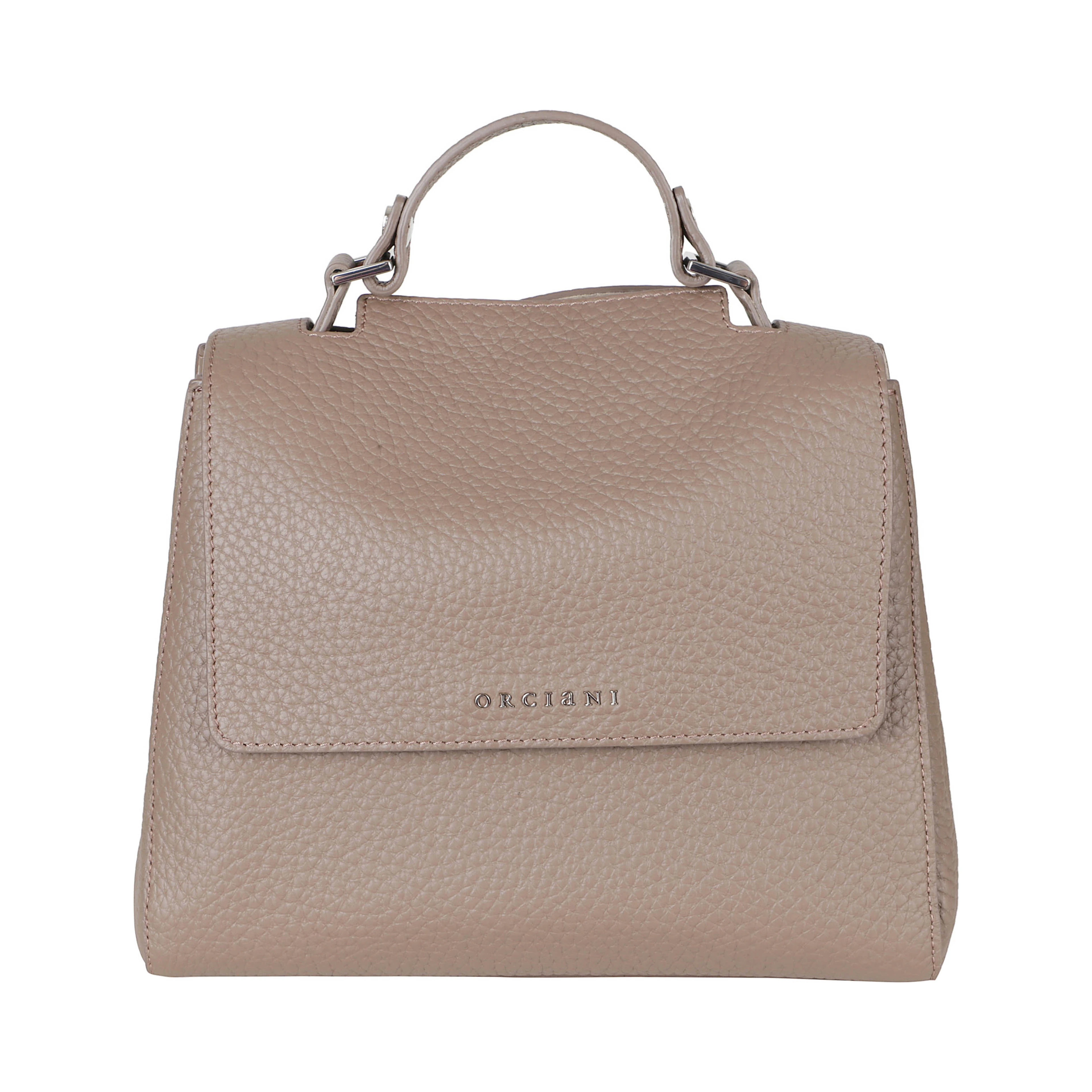 BORSA SVEVA SOFT PICCOLA A MANO IN PELLE