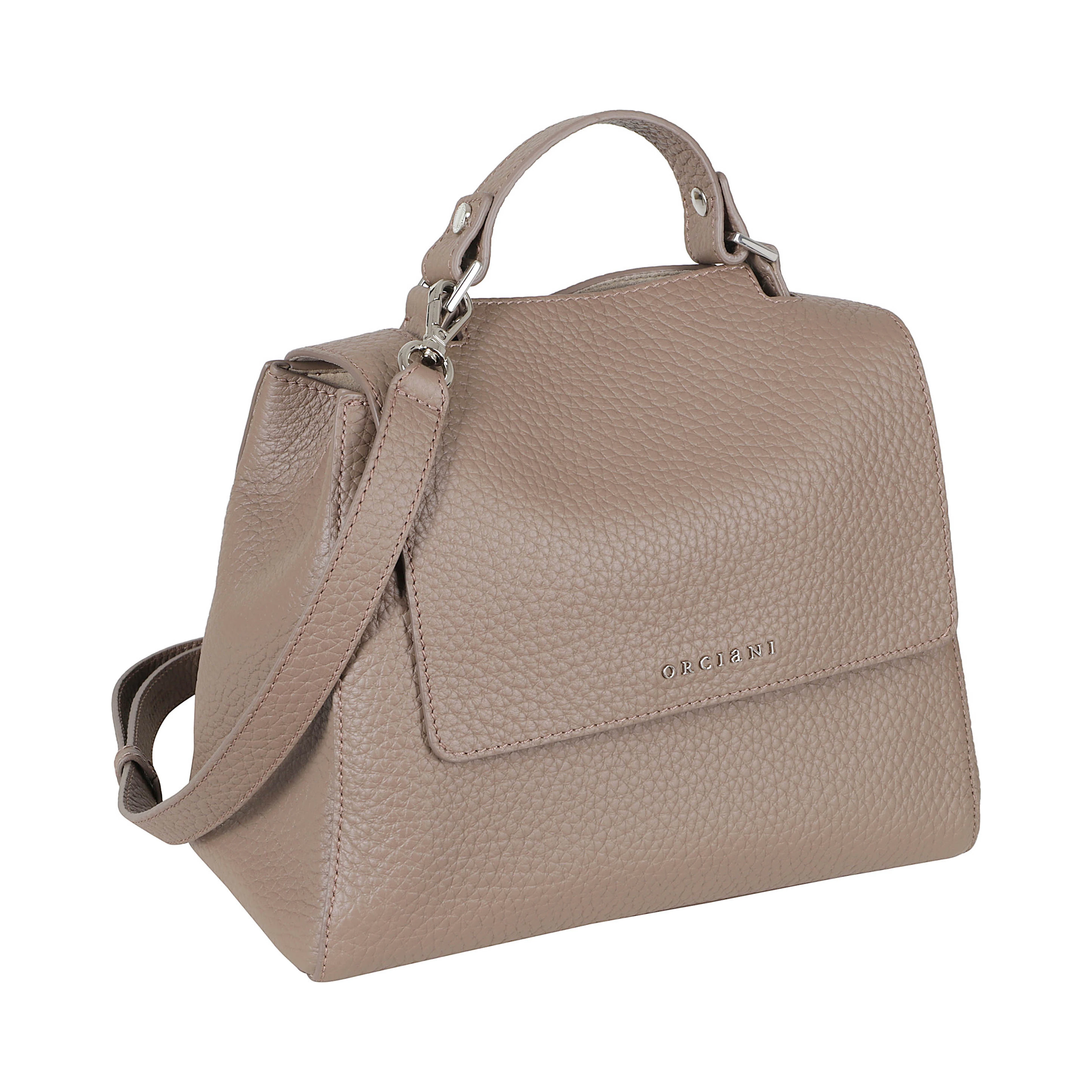 BORSA SVEVA SOFT PICCOLA A MANO IN PELLE