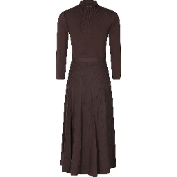 POLO FLARE MIDI DRESS