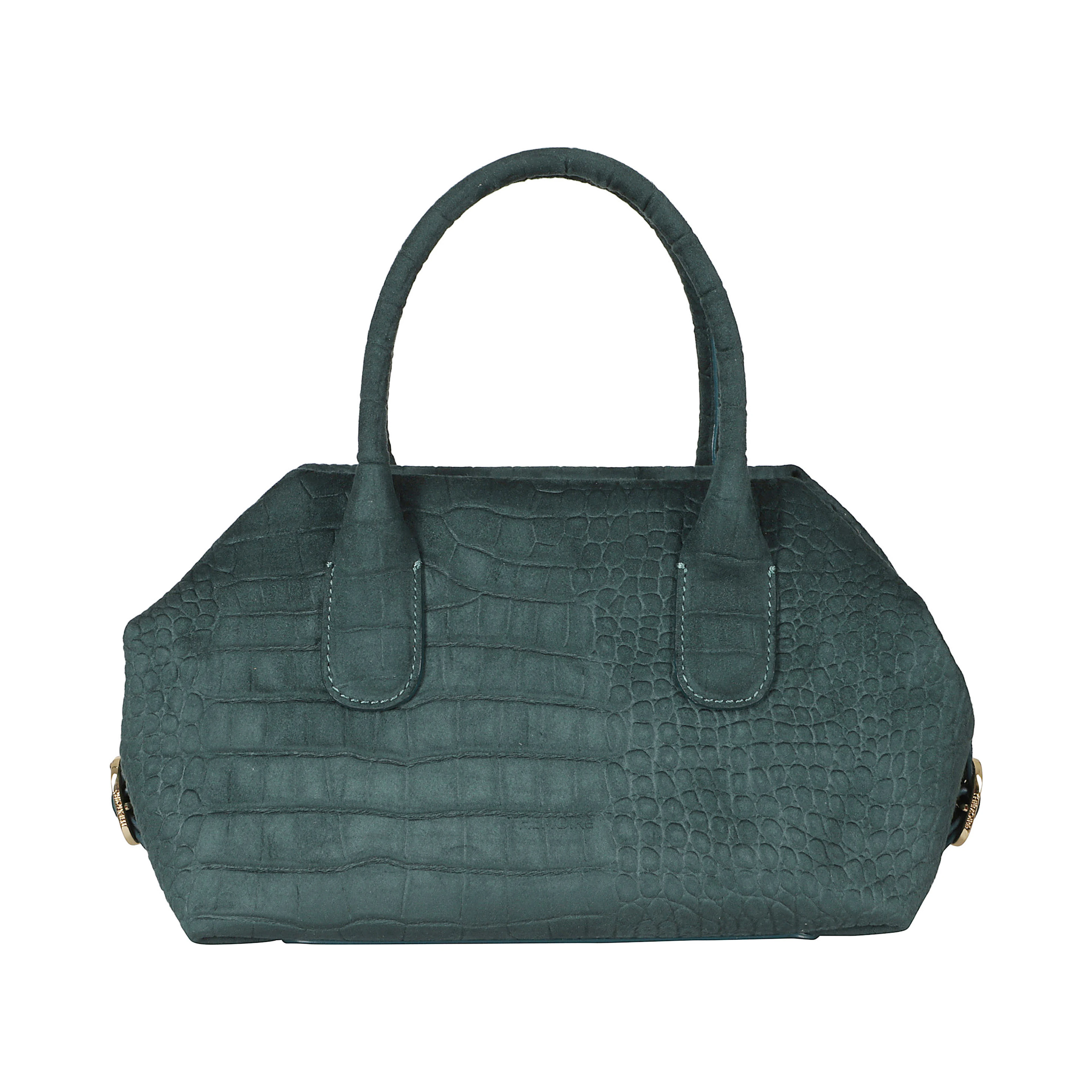 TALIA TRANK SMALL SUEDE CROCO EFFECT