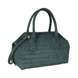TALIA TRANK SMALL SUEDE CROCO EFFECT