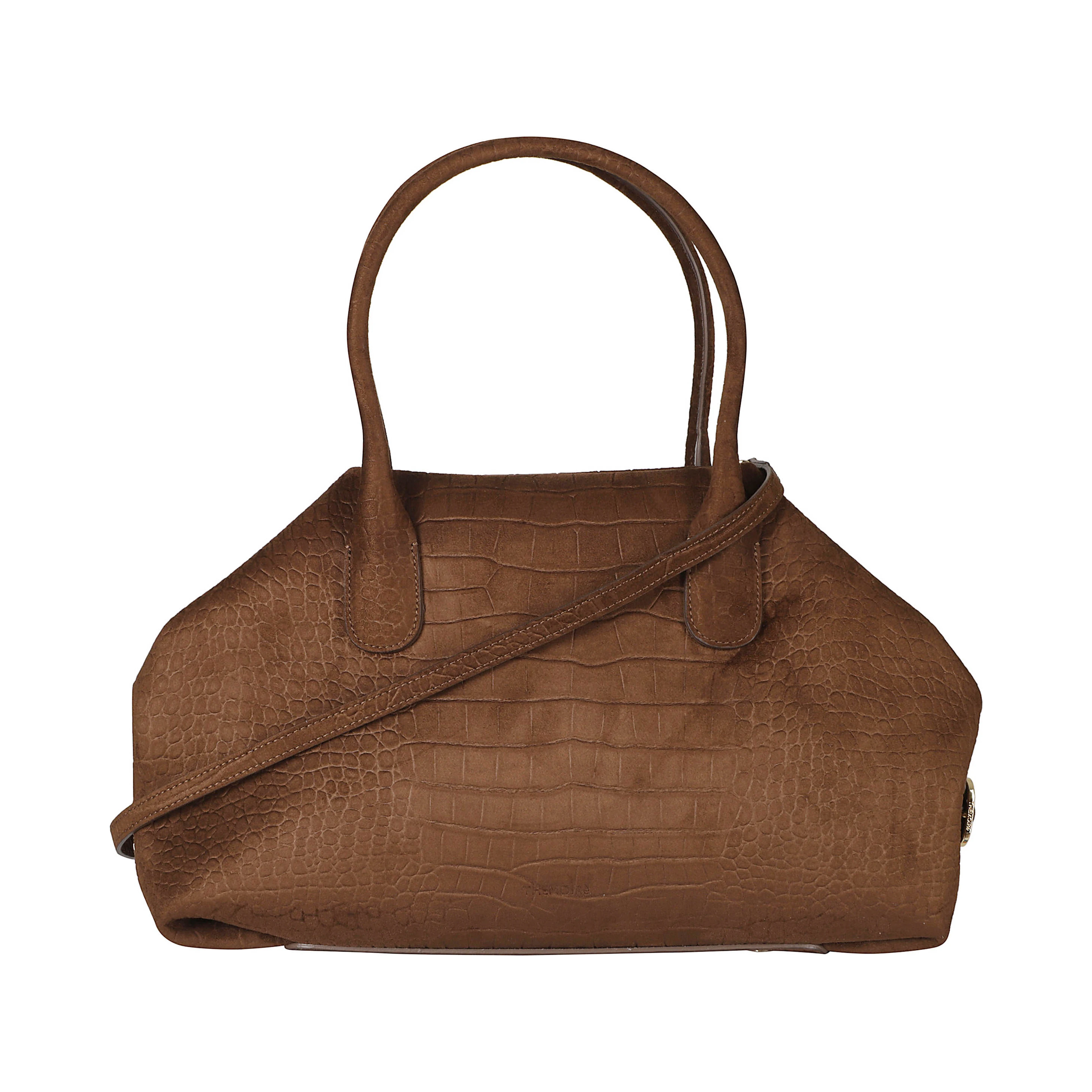 TALIA TRANK MEDIUM SUEDE CROCO EFFECT