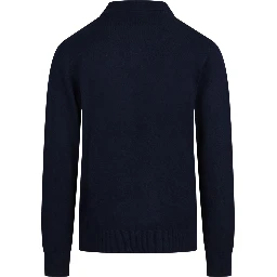KNIT LONG SLEEVE POLO