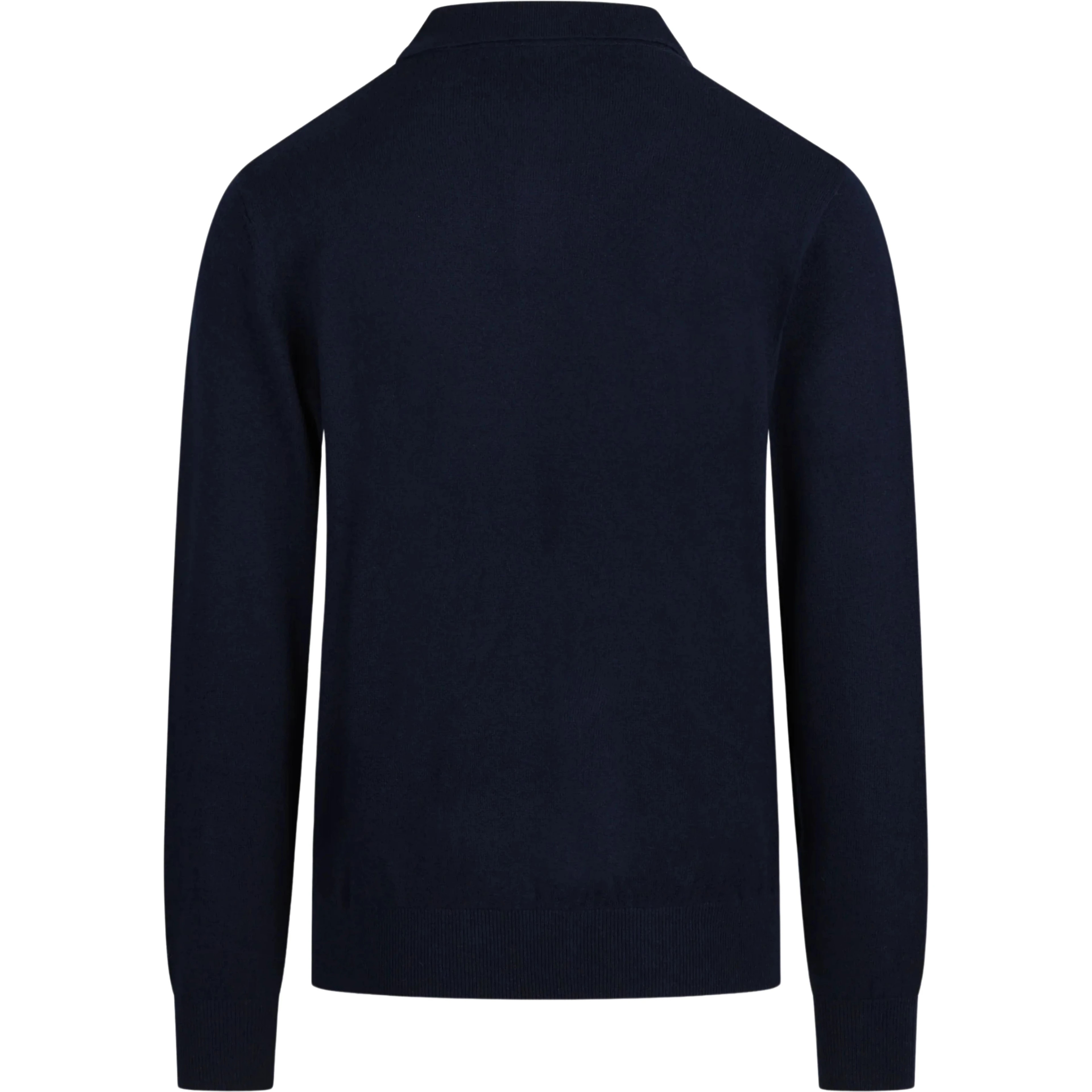 KNIT LONG SLEEVE POLO