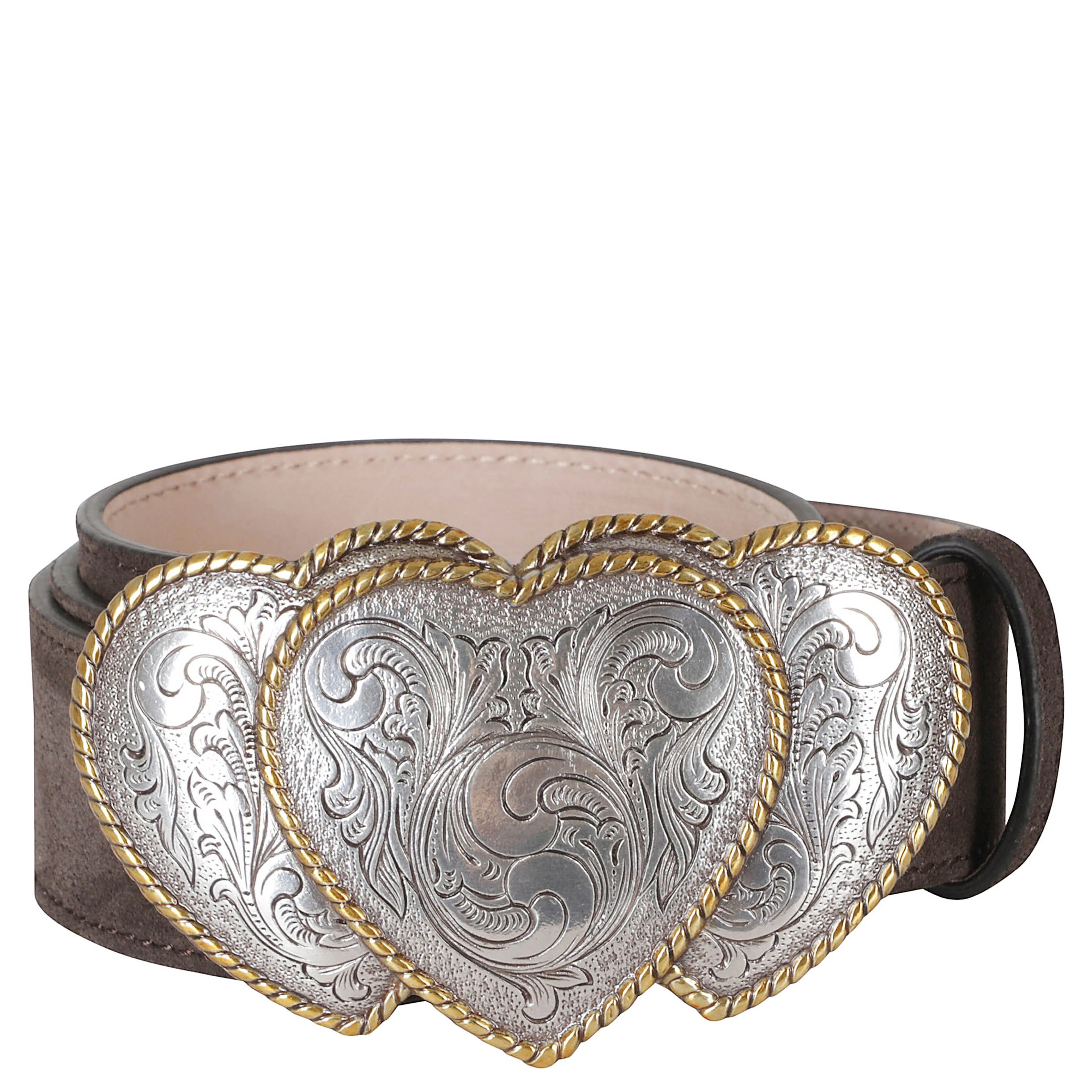 QUEEN OF HEARTS BELT SLV